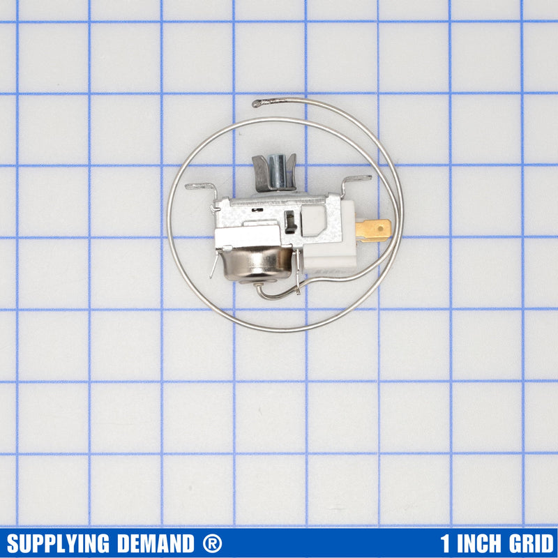 Supplying Demand WR09X20002 WR09X10027 Refrigerator Cold Control Temperature Thermostat Replacement Model Specific Not Universal Silver