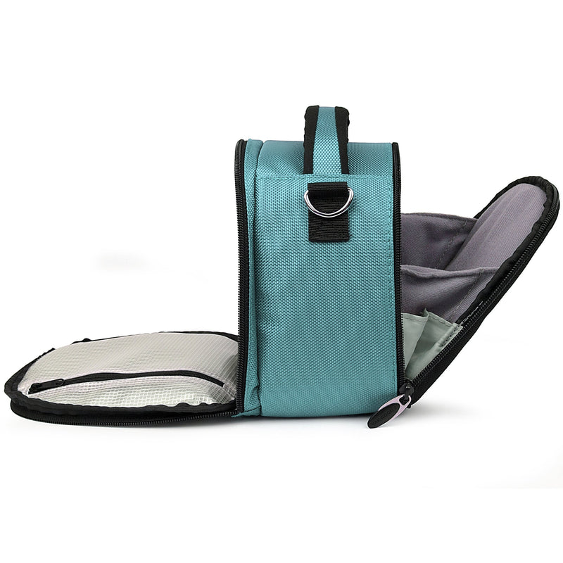 VanGoddy Laurel Sky Blue Carrying Case Bag for Kodak PixPro Astro Zoom, Friendly Zoom, Compact to Advanced Cameras