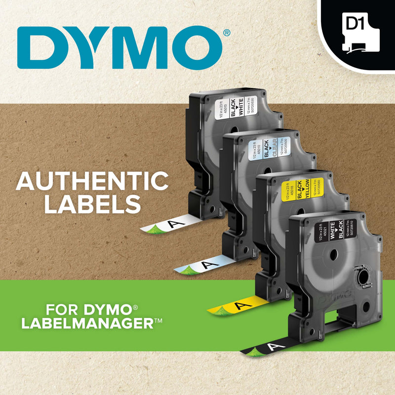 DYMO Desktop Label Maker | LabelManager 210D All-Purpose Portable Label Maker, Easy-to-Use, One-Touch Smart Keys, QWERTY Keyboard, Large Display, For Home & Office Organization