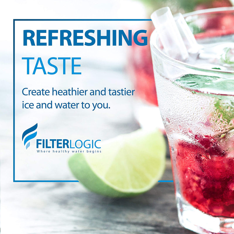Filterlogic 3US-PF01 Under Sink Water Filter, Replacement for Filtrete® 3US-PF01, 3US-MAX-F01H, 3US-PF01H, Delta RP78702, Manitowoc K-00337, K-00338, HF20, HF25, HF27, HF25-S, HF20-I, NSF/ANSI 42 1 Count (Pack of 1)