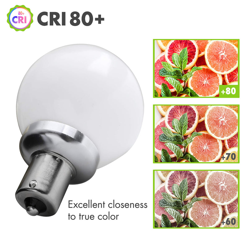 Leisure LED 12 Volt RV Led Light Bulbs BA15s 20-99/1141 1156 12V Vanity Replacement Bulbs for 5th Wheel Camper Trailer Motorhomes Marine Boat Interior Light Bulb 3000K Warm White 3 Pack(Warm White)