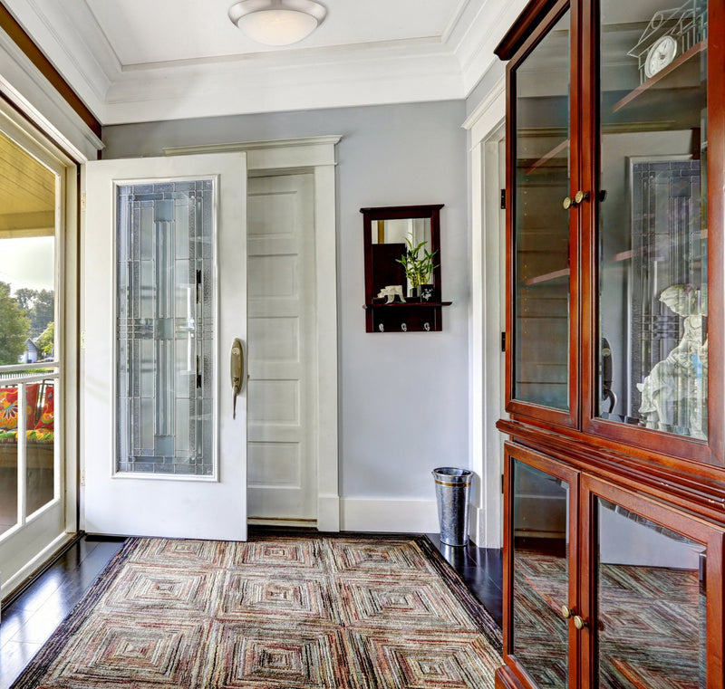 Westinghouse 6308800 11-Inch LED Indoor Flush Mount Ceiling Fixture, Brushed Nickel Finish with White Alabaster Glass, 11" x 11" x 3.46"