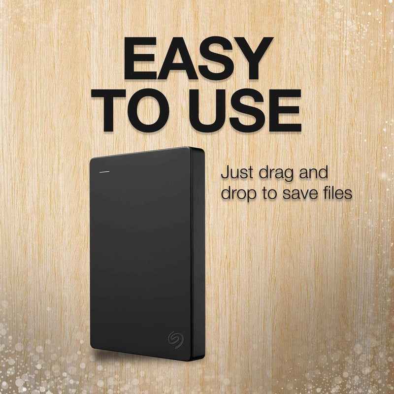 Seagate Portable 2TB External Hard Drive HDD — USB 3.0 for PC, Mac, PlayStation, & Xbox -1-Year Rescue Service (STGX2000400) Portable HDD
