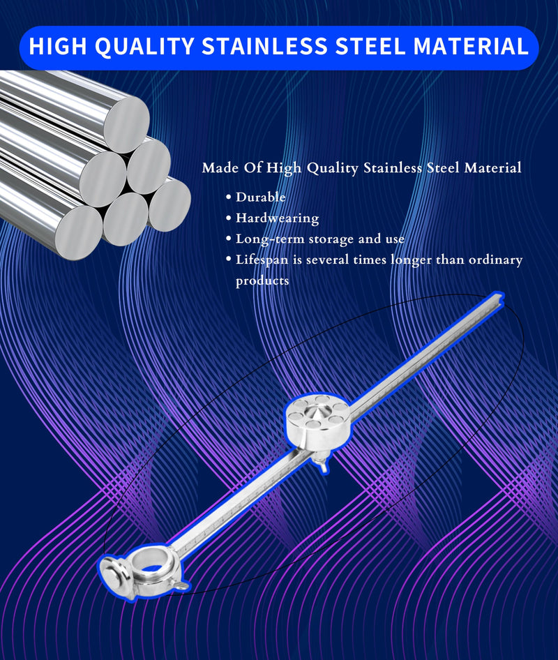 Plasma Cutting Compass, Stainless Steel Plasma Cutter Torch, Circle Guide Roller Wheel Compass, Cutting Tool Accessories with Scale Ruler Gauge, Torch Circle Guide Roller for AG60/