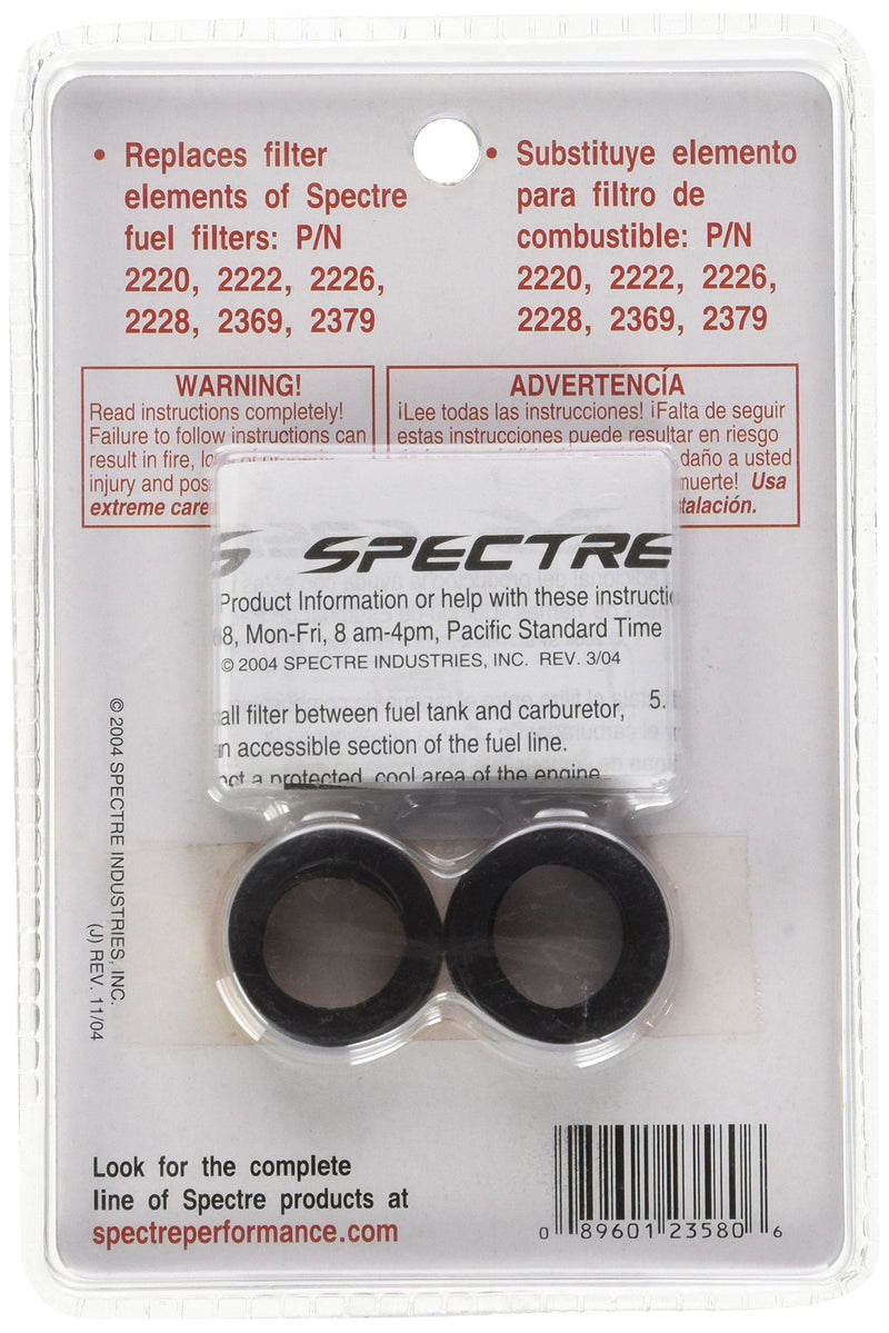 Spectre Performance 2358 Fuel Filter Replacement Element