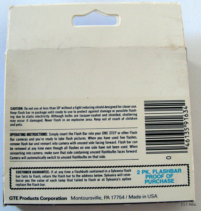 Sylvania Blue Dot Flash Bar Two Pack