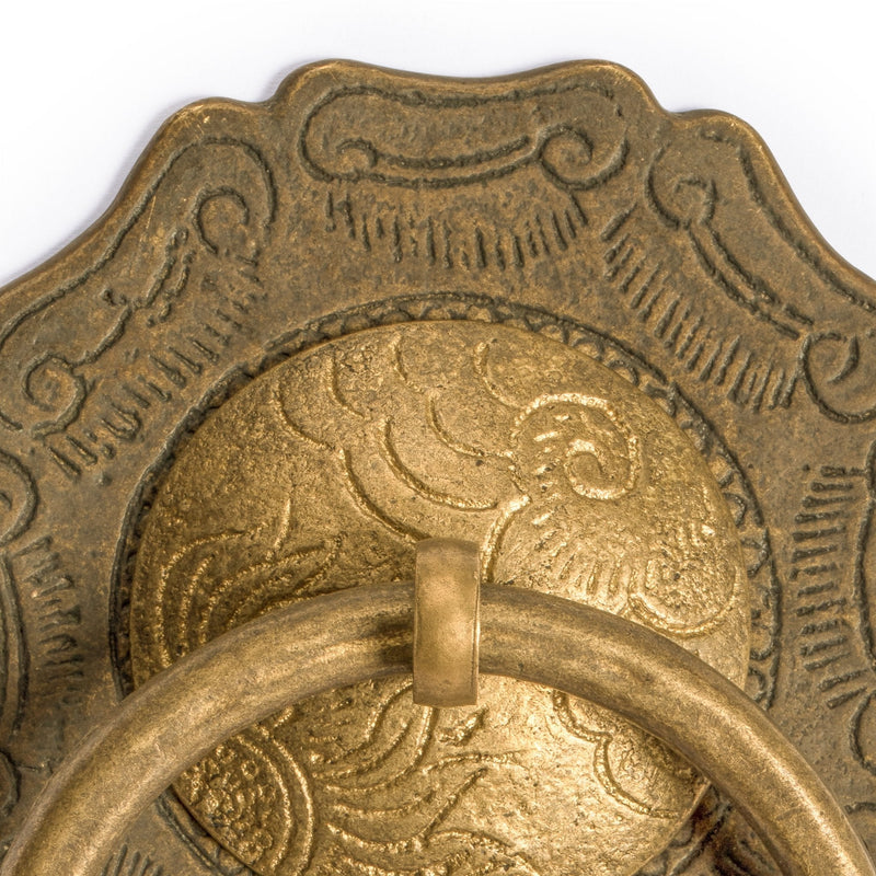 “Buddha's Scepter” Brass Pulls – Set of 2, 3.7", by Hardware Philosophy