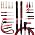 Multimeter Leads Kit, 3.94 Ft Silicone Lead,25-Piece Back Probe Kit 25