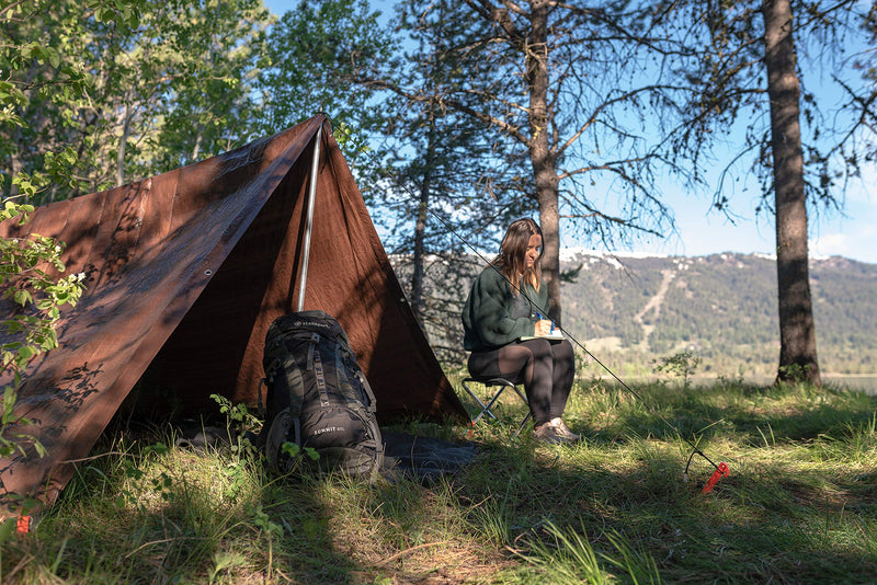 Stansport Light-Duty Rip-Stop Tarp 8' x 10' - Brown (U-810) 8' x 10'