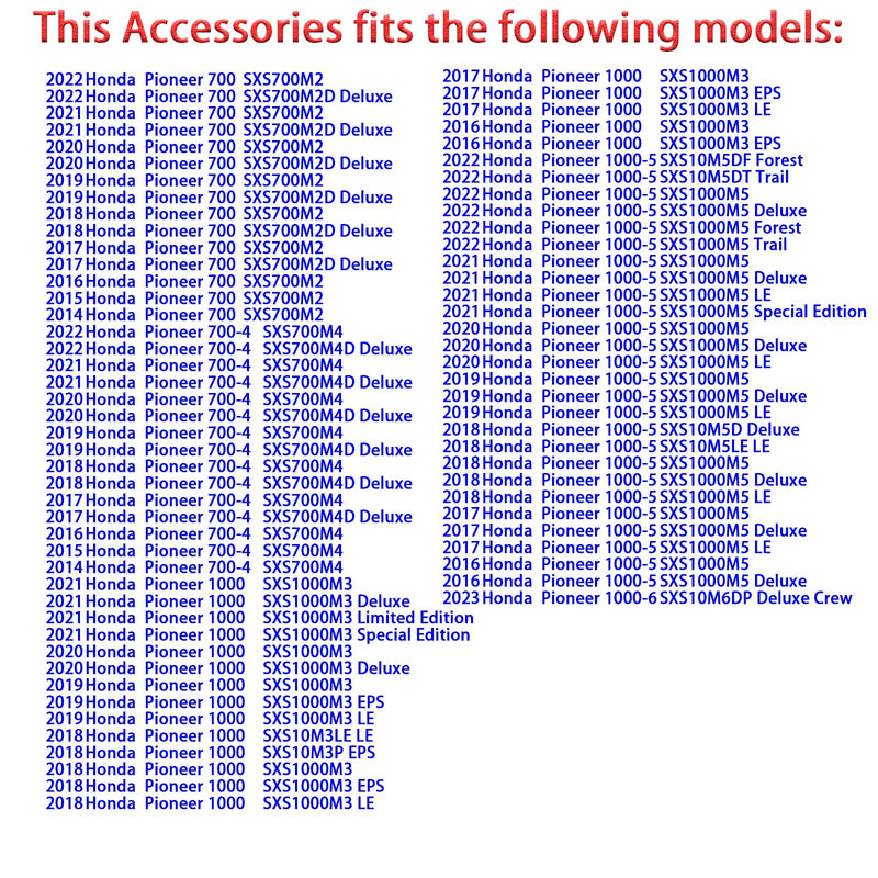 Tailgate Cable For Honda Pioneer 700 700-4 1000 1000-5 SXS700 SXS1000 2014-2021