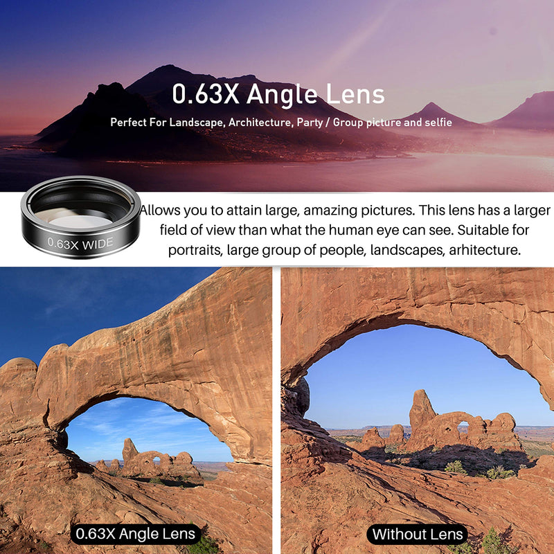 SHUTTERMOON iPhone Camera Lens Kit iPhone Smartphones/Pixel/Samsung/Android Phones Camera. 2xTele Lens ZoomLens+Fisheye Lens+0.36XSuper Wide Angle Lens & 20X Macro Lens CPL.Blue &Red Filter Filter 11 in 1