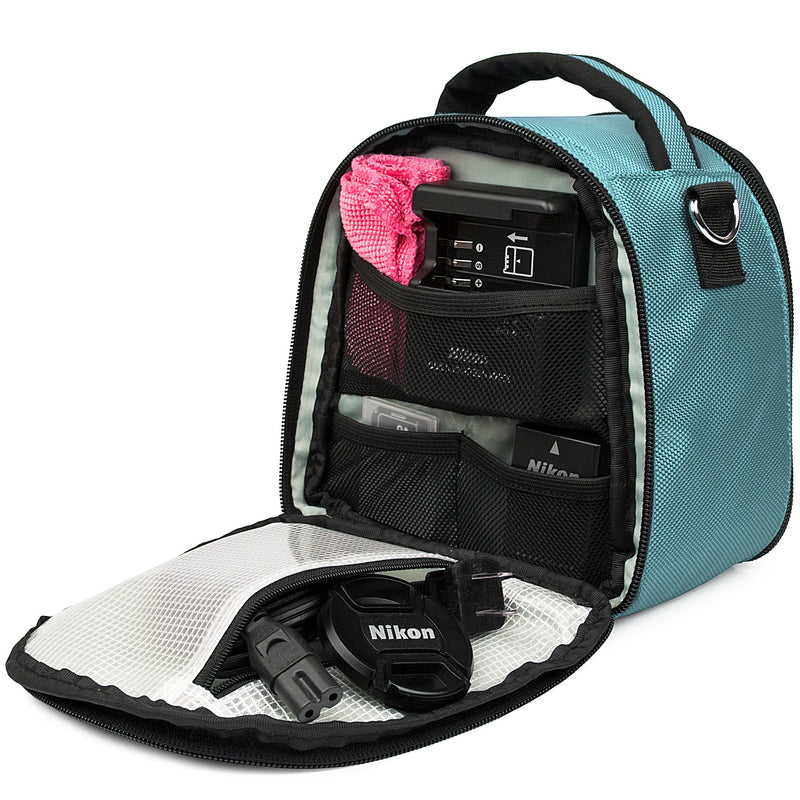VanGoddy Laurel Sky Blue Carrying Case Bag for Kodak PixPro Astro Zoom, Friendly Zoom, Compact to Advanced Cameras