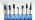 LU&MN SC-3 Tungsten Carbide Burr, 3/8" Head 1/4" Shank, 4 Pcs