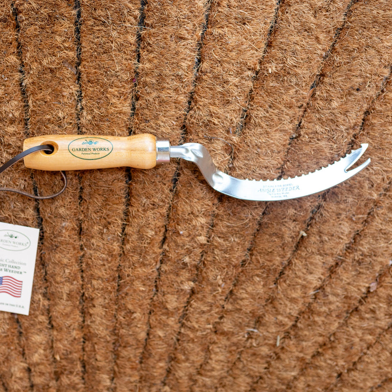 Garden Works Angle Weeder with Classic Grip, Right Handed