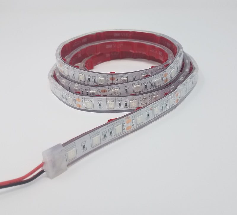 Marine Submersible LED Light Strip 12V 6ft White, LED Rope Lights, Waterproof Led Lights,