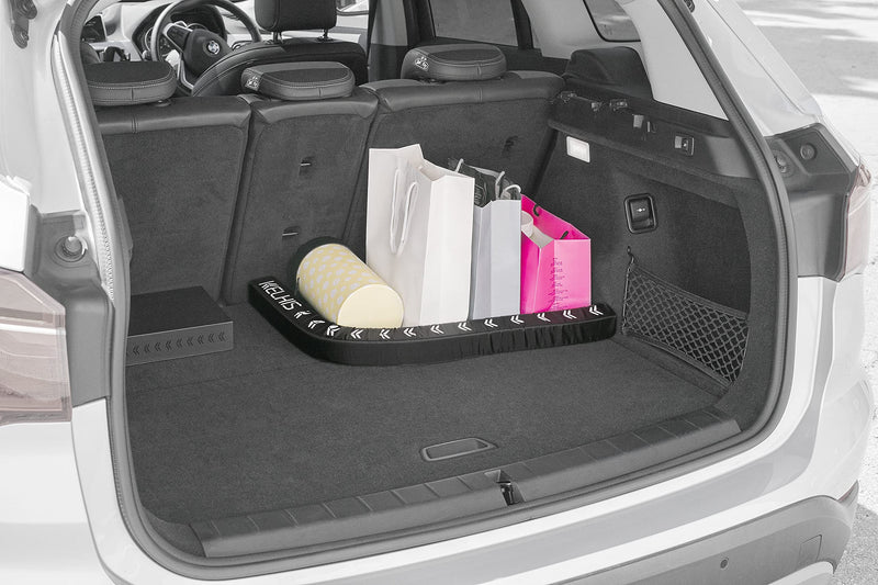 Flexistick Car Trunk Organiser - Unique Flexible Vehicle Tidy Storage Organisation Accessories for Auto Boot, SUV and Sedan (98cm) 98cm