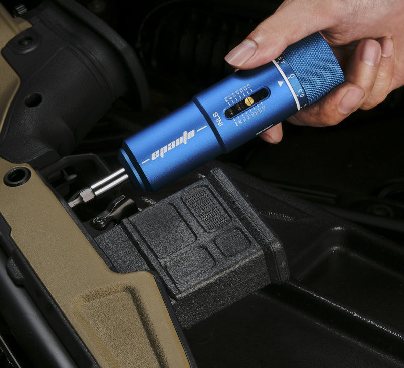 EPAuto Manual Wrench Screwdriver for Firearms | Bike Gears, 10-80 in/Lbs - 28 Pieces, Blue
