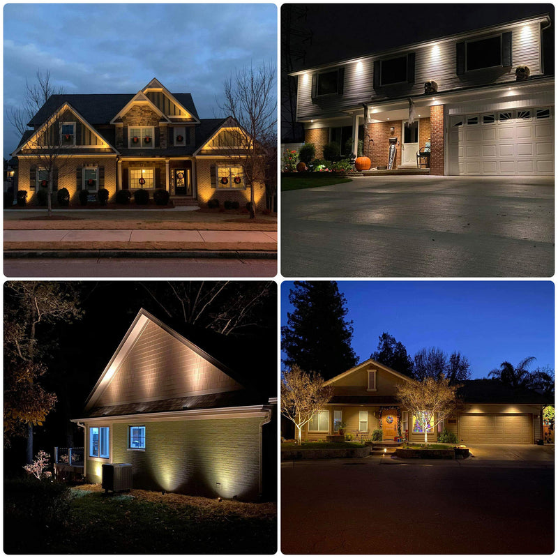 ALIDE MR16 7W 60 Degrees GU5.3 Led Bulbs Replace 50W to 75W Halogen Equivalent,2700K Warm White,12V Low Voltage MR16 Bulb Spotlight for Outdoor Landscape Flood Track Recessed Lighting,560lm,6 Pack 2700k Warm White MR16 GU5.3 (6 count)