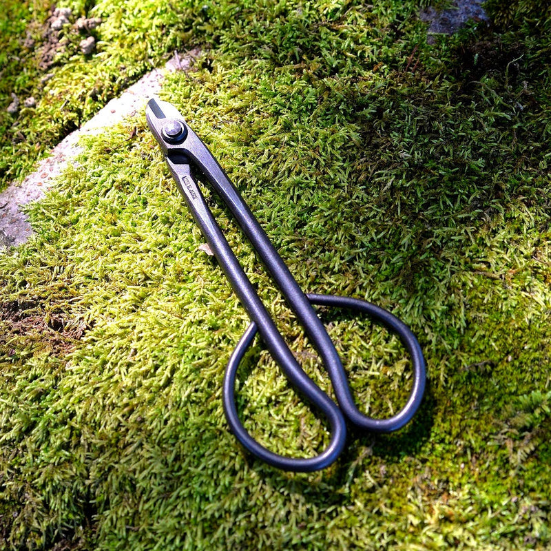 KAKURI Bonsai Wire Cutter 6.3" (160 mm) Professional Bonsai Tool, Japanese Carbon Steel, Black, Made in JAPAN