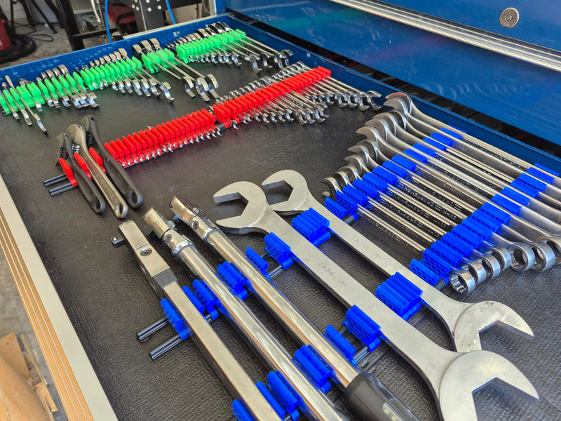 V2 42 Wrench Organizer Set - Alien Green