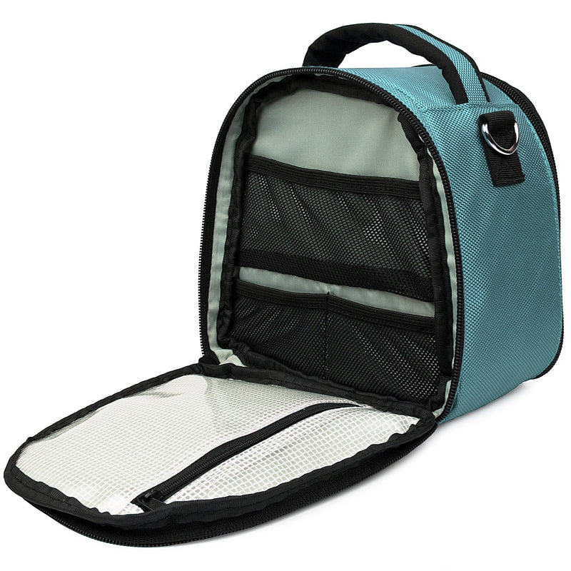 VanGoddy Laurel Sky Blue Carrying Case Bag for Kodak PixPro Astro Zoom, Friendly Zoom, Compact to Advanced Cameras