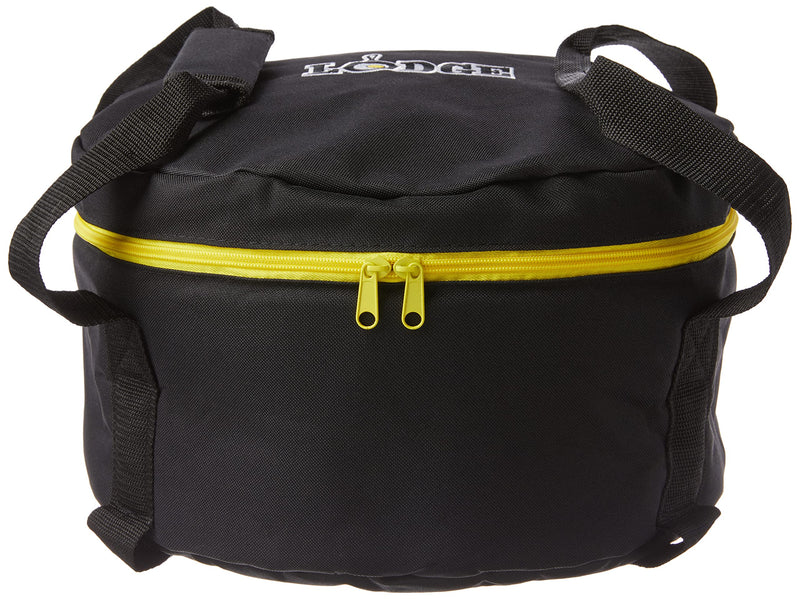 Lodge Black Camp Dutch Oven Tote Bag - Durable Camp Dutch Oven Bag with Handles - 12 Inch