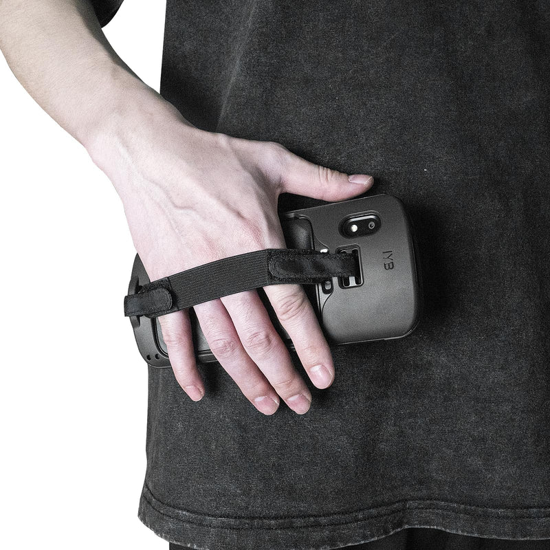 TC15 Protective Case with Handstrap for Zebra TC15 Barcode Scanner Handheld Mobile Computer, Rugged Bumper Cover including strap