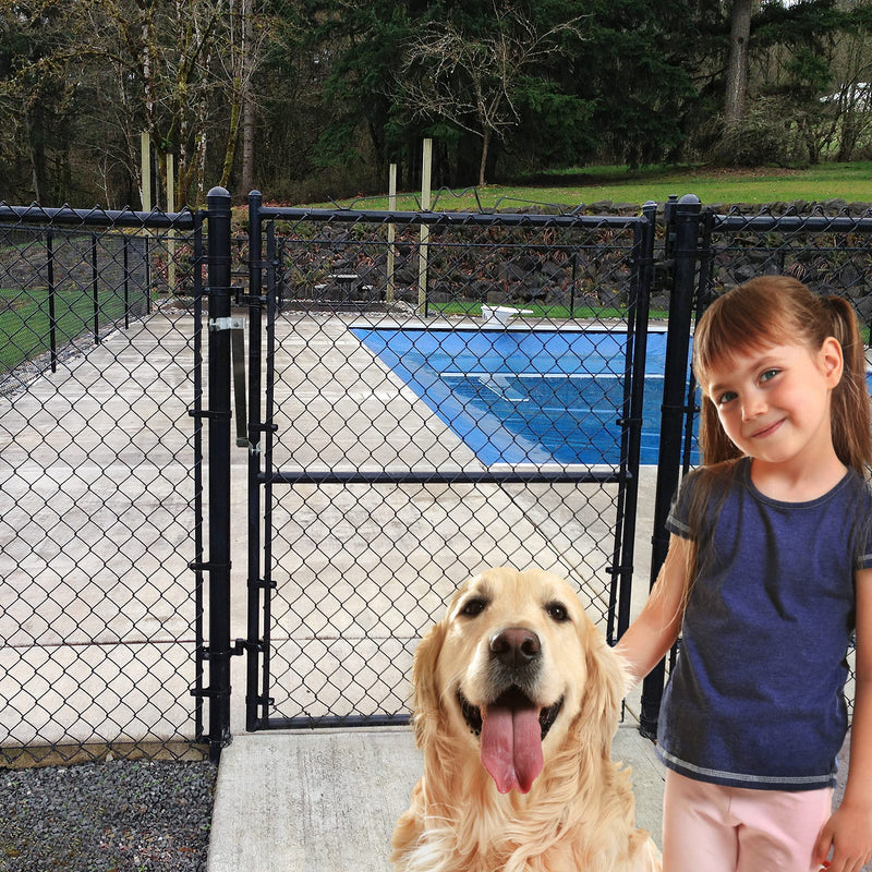 Sta-Klos Gate Closer – Premium Self-Closing Stainless Spring with Adjustable Tension – Reliable Automatic Closer for Pool, Dog & Outdoor Gates – Made in USA (No Power Required) Silver