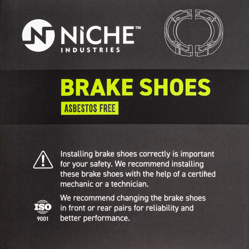 NICHE Brake Shoe for Suzuki DRZ125L DRZ125 Quadsport Z50 Z90 54401-43840 Rear