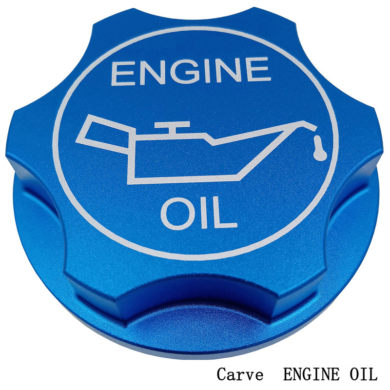 Engine Oil Filler Cap Aluminum Compatible with Ford Lincoln Mercury 1993-2010 Some Models