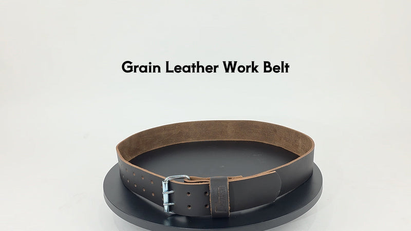Leather Work Belt | Leather Work Tool Belt | Tool Bag Belts | Tool Belts | Leather Tool Belt | Premium Quality Belt Chocolate