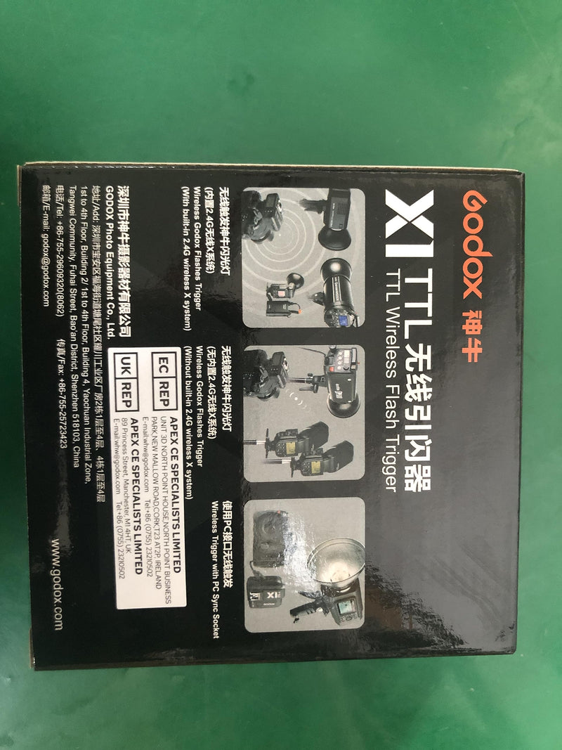 Godox X1R-S TTL Wireless Flash Trigger Receiver Compatible for Sony Cameras, 2.4G Wireless Flash Receiver, High Speed Sync 1/8000s, 5 Groups and 32 Channels(X1R-S Receiver Only)