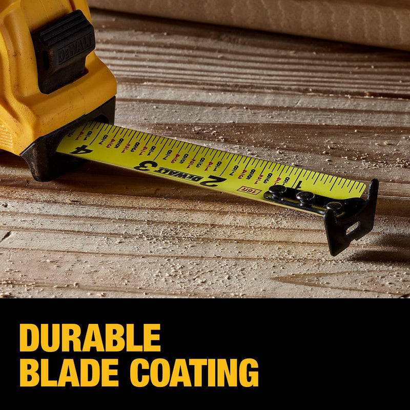 DEWALT Atomic Compact Series 16 ft. Tape Measure (DWHT38116S)