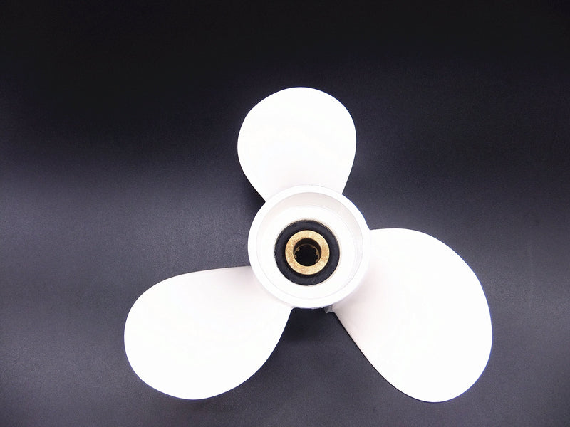 SouthMarine Aluminum Alloy Propeller 7 1/2x8-BA for Yamaha 4hp 5hp 6hp 4A 4M 5M 5C F4 F6L F6S F5A F6C Outboard Motors 6E0-45941-01-00 7.5x8