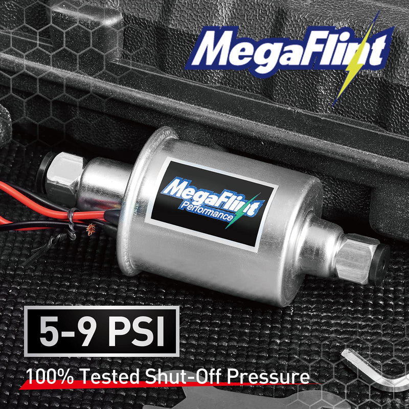 Inline Fuel Pump 12V Universal Electric Fuel Pump Low Pressure 5-9 PSI For Gas Diesel E8012S HEP-02A