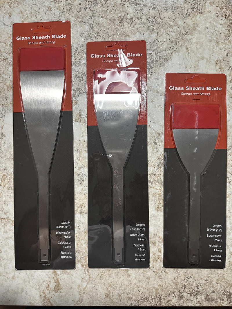  [AUSTRALIA] - Windshield Cut Out Removal Blade for Auto Glass Cut Out Removal Sheath Blade. (3 x 14 inch) 3 x 14 inch