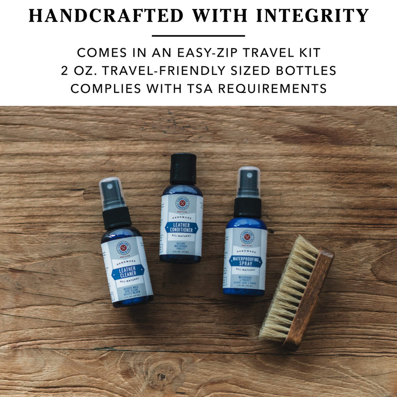 Cobbler's Choice Shoe Care Travel Kit - Travel Friendly Shoe Care Kit, Clean Ingredients, Effective Results! 1 Pack
