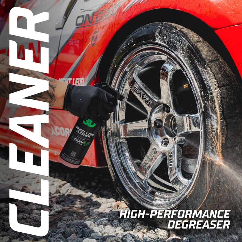 3D GLW Series Wheel & Tire Cleaner – Deep Cleaning All-in-One Formula | Removes Brake Dust, Grime, Tire Browning | Safe on All Wheels | DIY Car Detailing |16 oz 16 Fl Oz (Pack of 1)