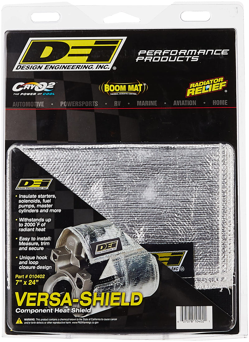 Design Engineering 010402 Versa-Shield 7" x 24" Starter Heat Shield Wrap