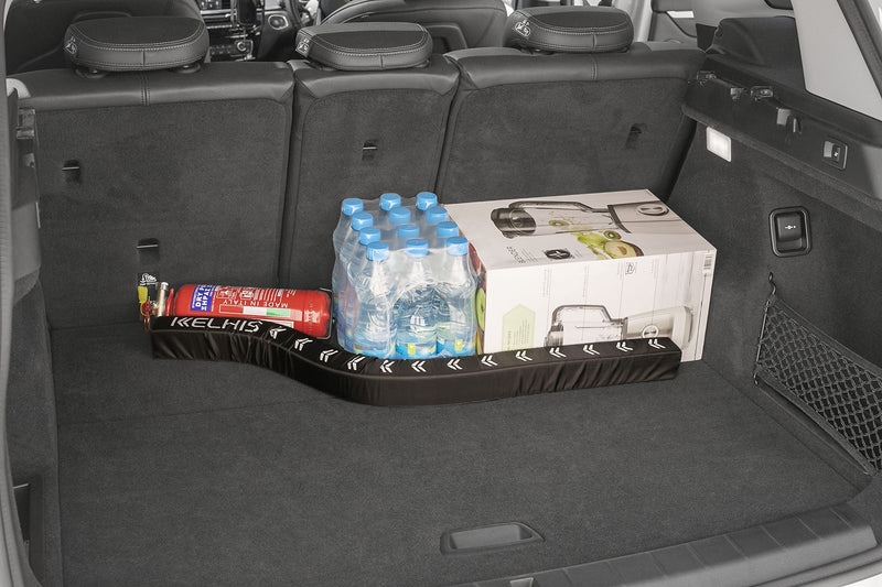 Flexistick Car Trunk Organiser - Unique Flexible Vehicle Tidy Storage Organisation Accessories for Auto Boot, SUV and Sedan (98cm) 98cm