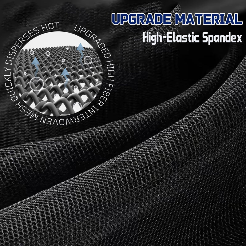 Car Rear Window Screens for Side Windows, 2 Pack Side Window Sun Shades,Stretchy Mosquito Net Cover Fit Cars SUVs - Up to 36.22”x55.1” Rear Windows: Up to 36.22”x55.1”
