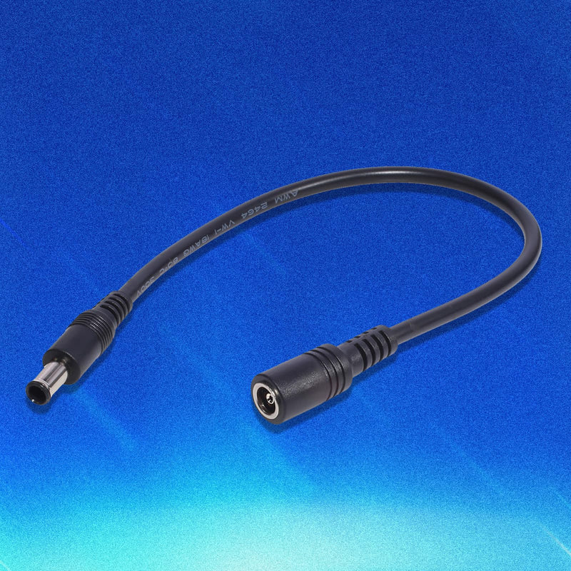 Male to Female Extension Cable 6.5x4.4mm Connector Charging Connection Cable Cord for Computer Display Monitors