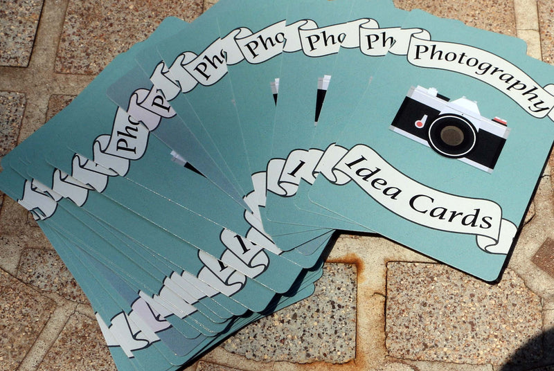 Insprinity Photography Idea Cards Original Deck - Unique Themes & Challenges for Photographers & Camera Lovers, Beginners & Pros, Men & Women - Cool Photography Accessory