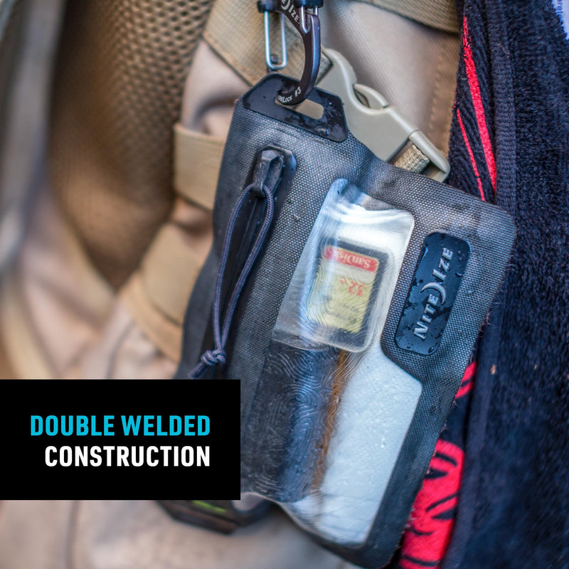 Nite IZE Runoff Waterproof Wallet - Dry Pouch for Tough Trusted Protection - Waterproof Wallet for Beach Trips & Outdoor Activities - Tested Dustproof and Waterproof to IP67