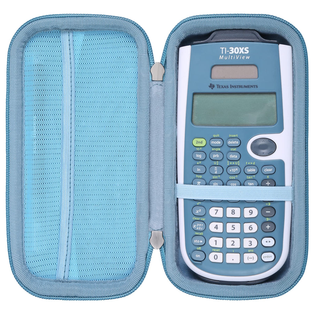 Khanka Hard Travel Case Replacement for Texas Instruments TI-30XS MultiView/TI-36X Pro Engineering Scientific Calculator, Case Only (Blue) Blue