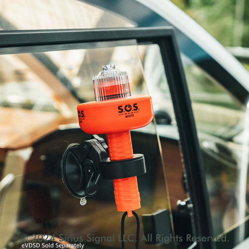 Sirius Signal CSM-1000 Display Suction Mount for Electronic Visual Distress Signal Devices - Compatible with C-1002, C-1003, C-1004