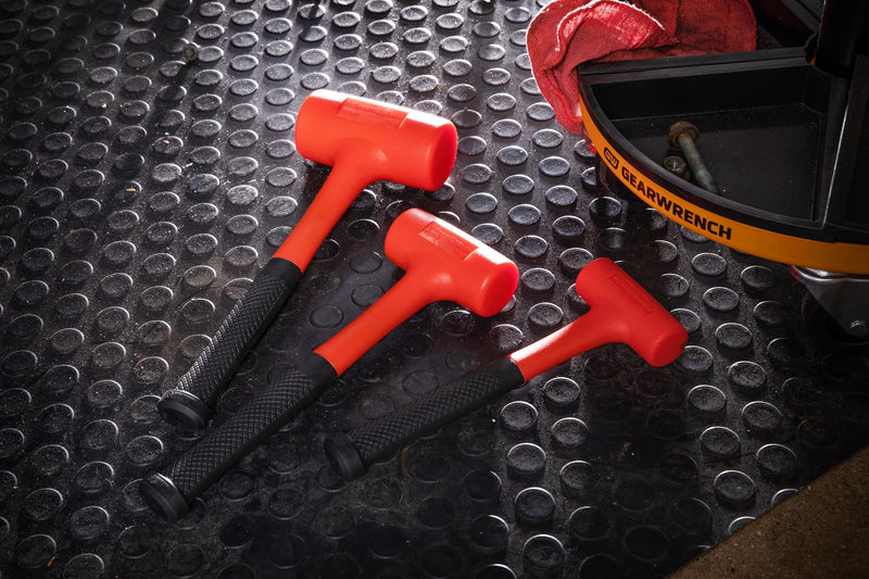 GEARWRENCH Dead Blow Hammer with Polyurethane Head, 33oz Total Weight & 28oz Head Weight - 82242