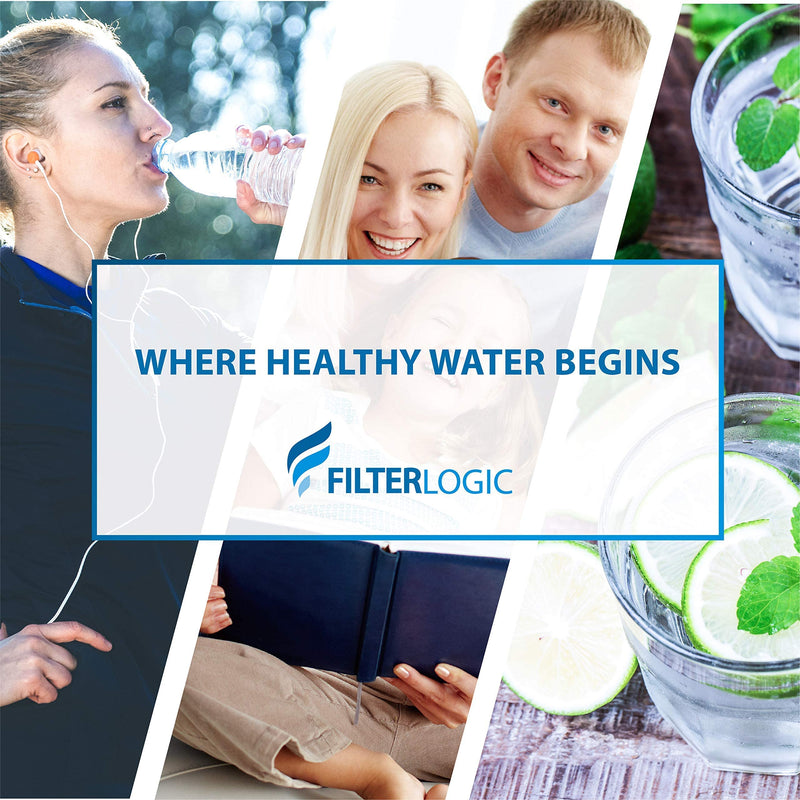Filterlogic 3US-PF01 Under Sink Water Filter, Replacement for Filtrete® 3US-PF01, 3US-MAX-F01H, 3US-PF01H, Delta RP78702, Manitowoc K-00337, K-00338, HF20, HF25, HF27, HF25-S, HF20-I, NSF/ANSI 42 1 Count (Pack of 1)