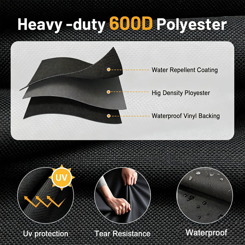 Welding Lead Reel Cover – Double Welding Cable Reel Protective Cover Bag – Fits Reelcraft – Compatible with Welding Trailer & Industrial Truck, Heavy Duty Welding Cable Protector