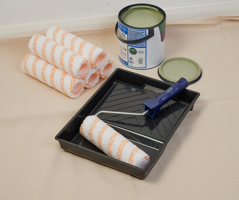 Hamilton for The Trade Medium Pile Roller Set with Tray | 7 Piece Set | 9" (1.75" Core) 7 count (Pack of 1) Single